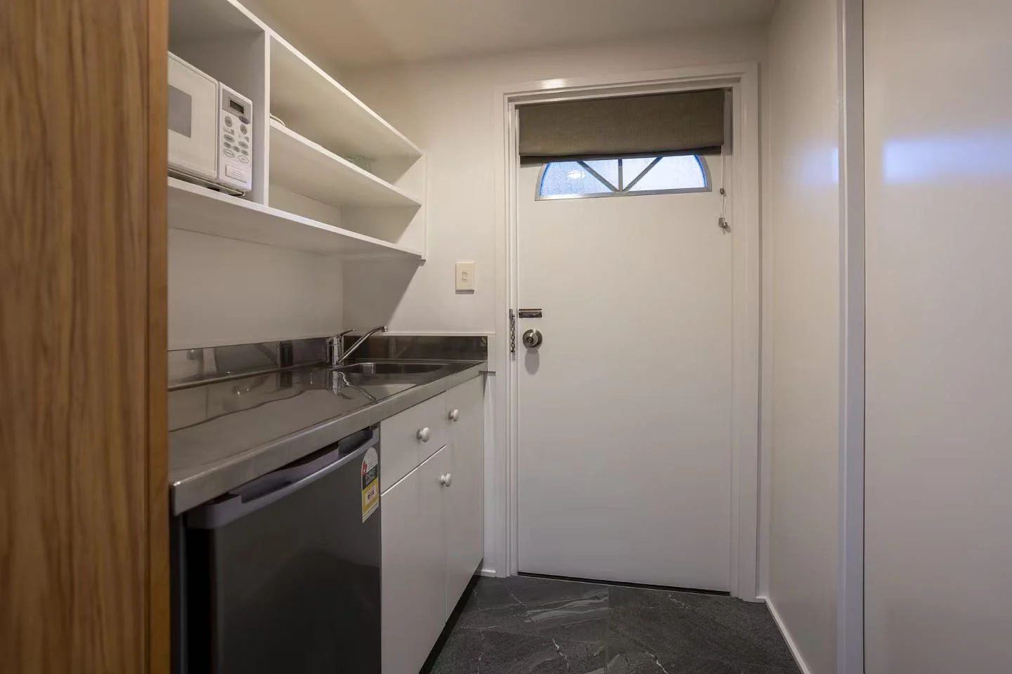 Room Entry & Kitchenette